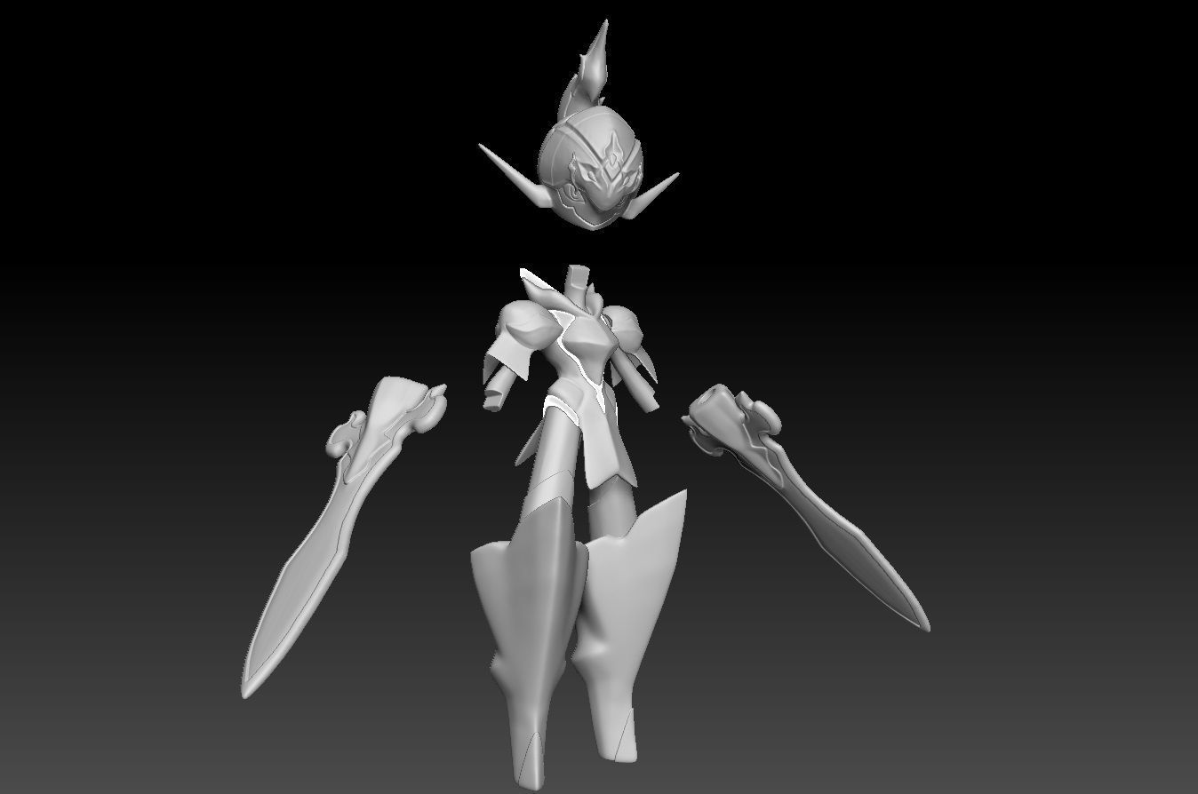 Pokemon Charcadet Armarouge Ceruledge 3D print model_6