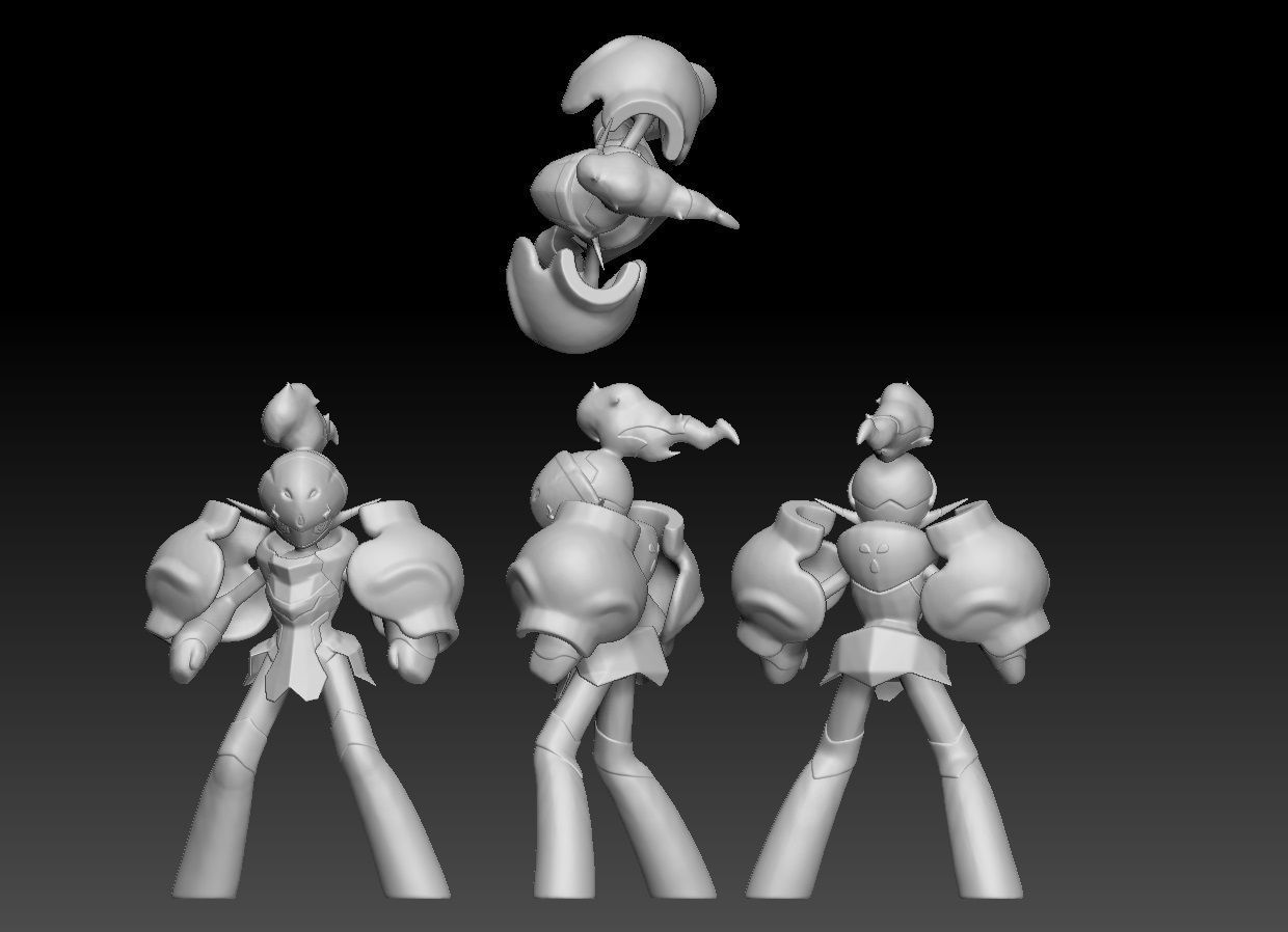Pokemon Charcadet Armarouge Ceruledge 3D print model_2