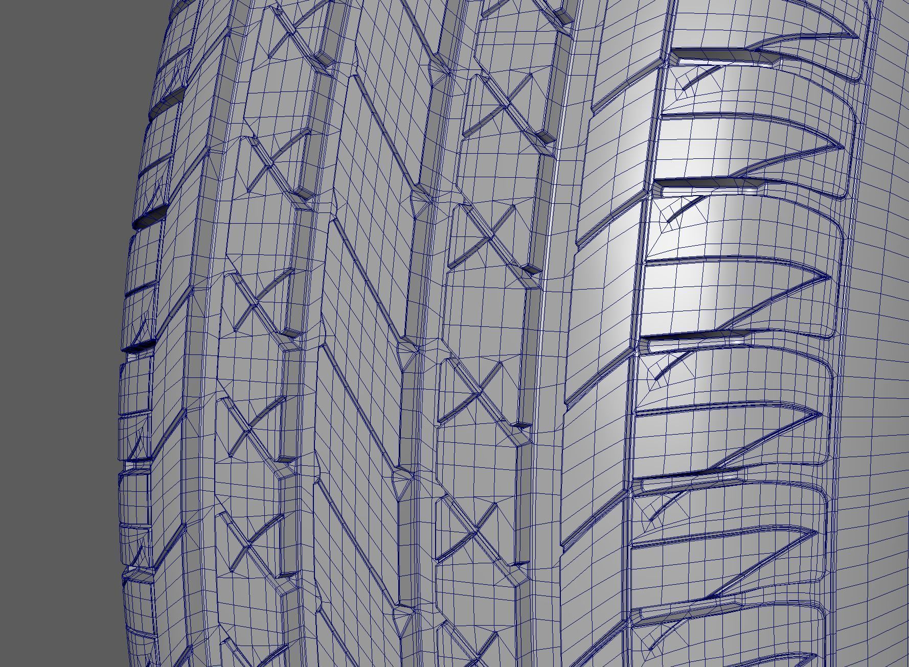 Apollo Aspire 4G Tire 3D model_7