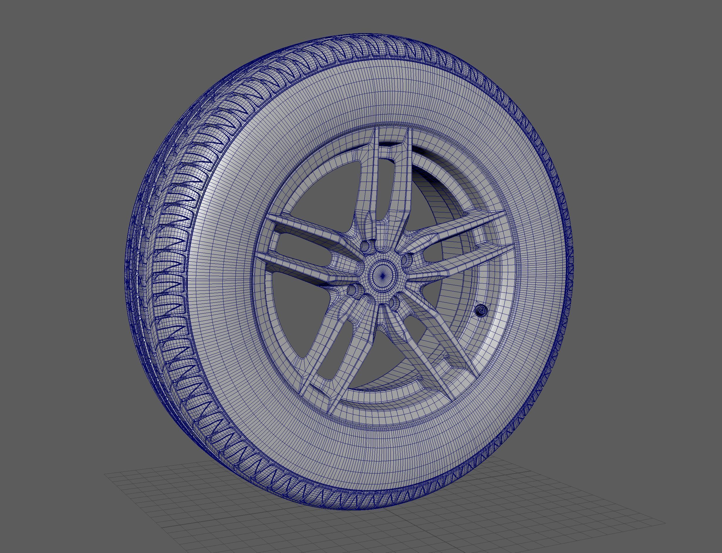 Apollo Aspire 4G Tire 3D model_4