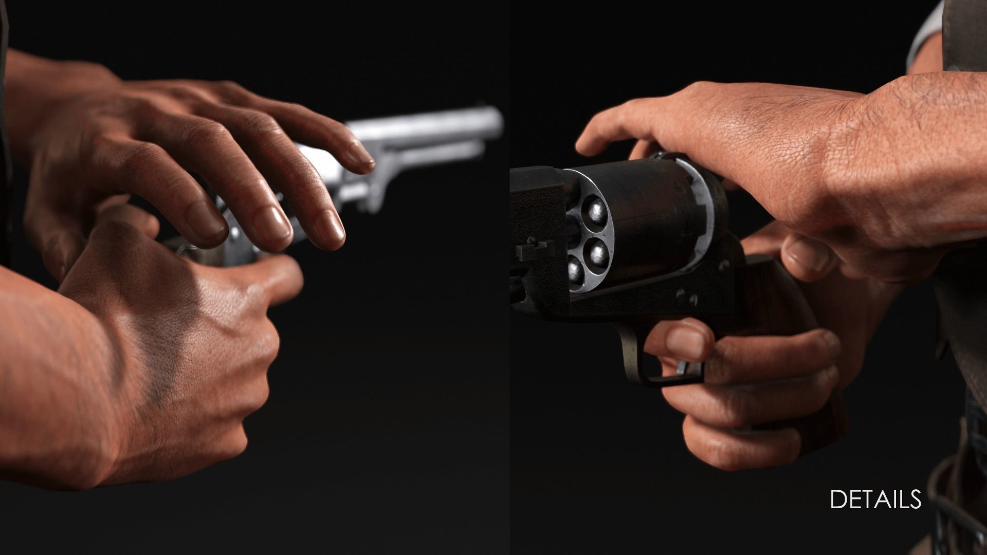 Cowboy Western Wild West Adventure Survival Shooter Character Low-poly 3D model_11