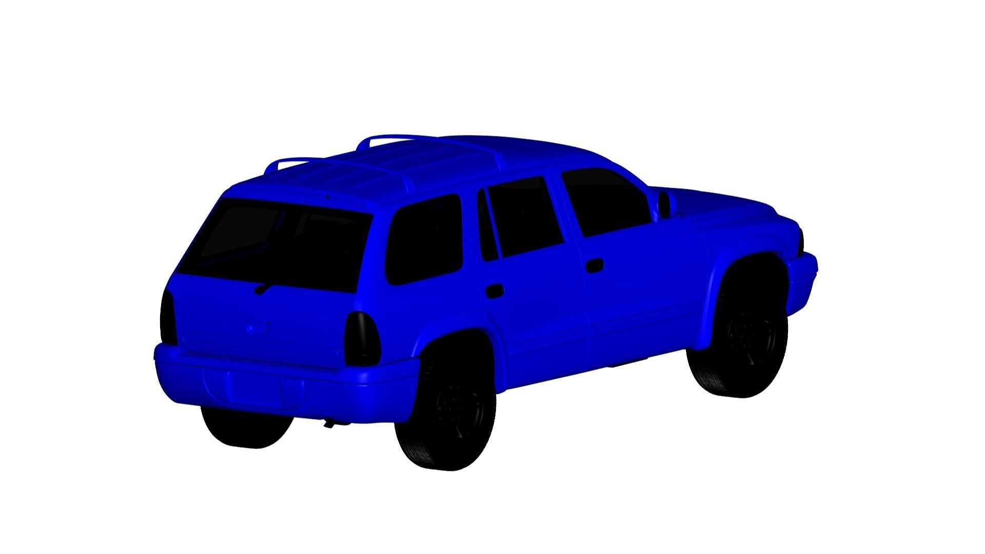 Dodge Durango 3D model_1