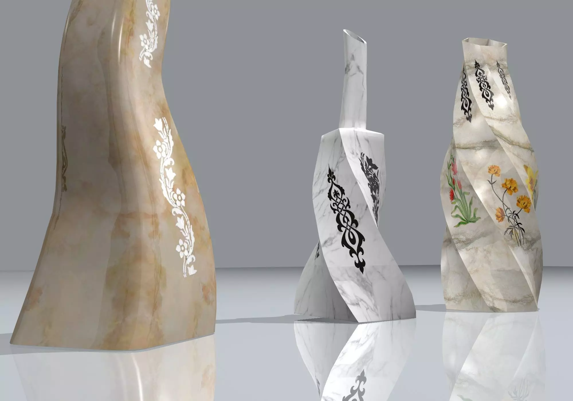 vase new design Free low-poly 3D model