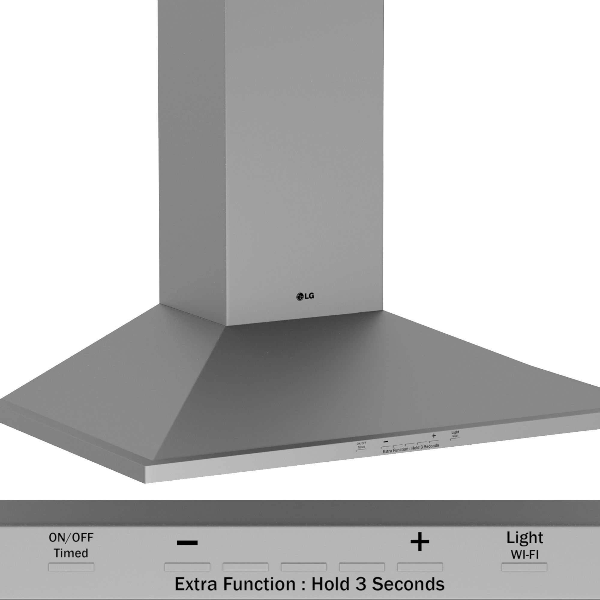 LG kitchen appliances 3D model_2