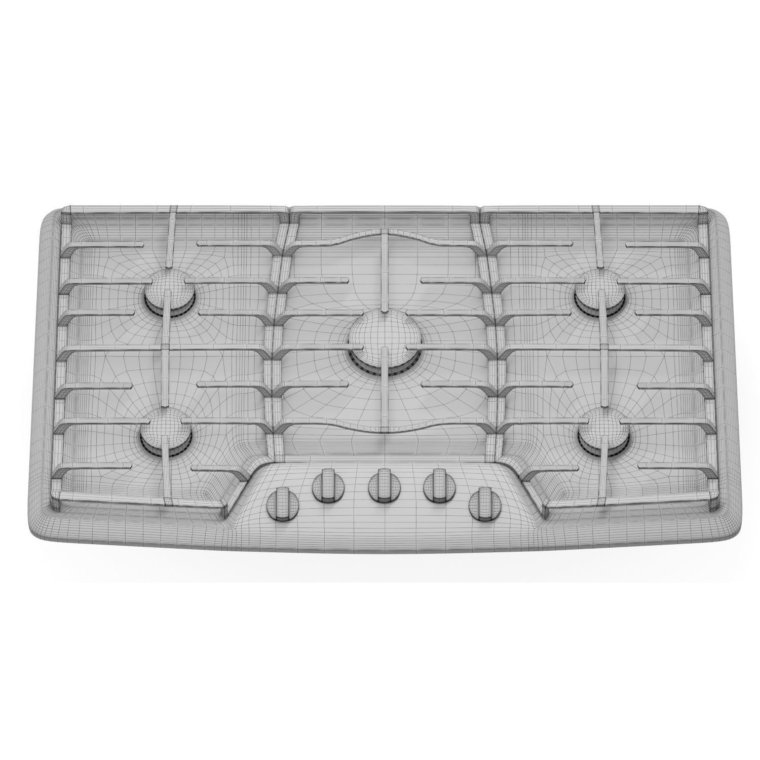 LG kitchen appliances 3D model_6