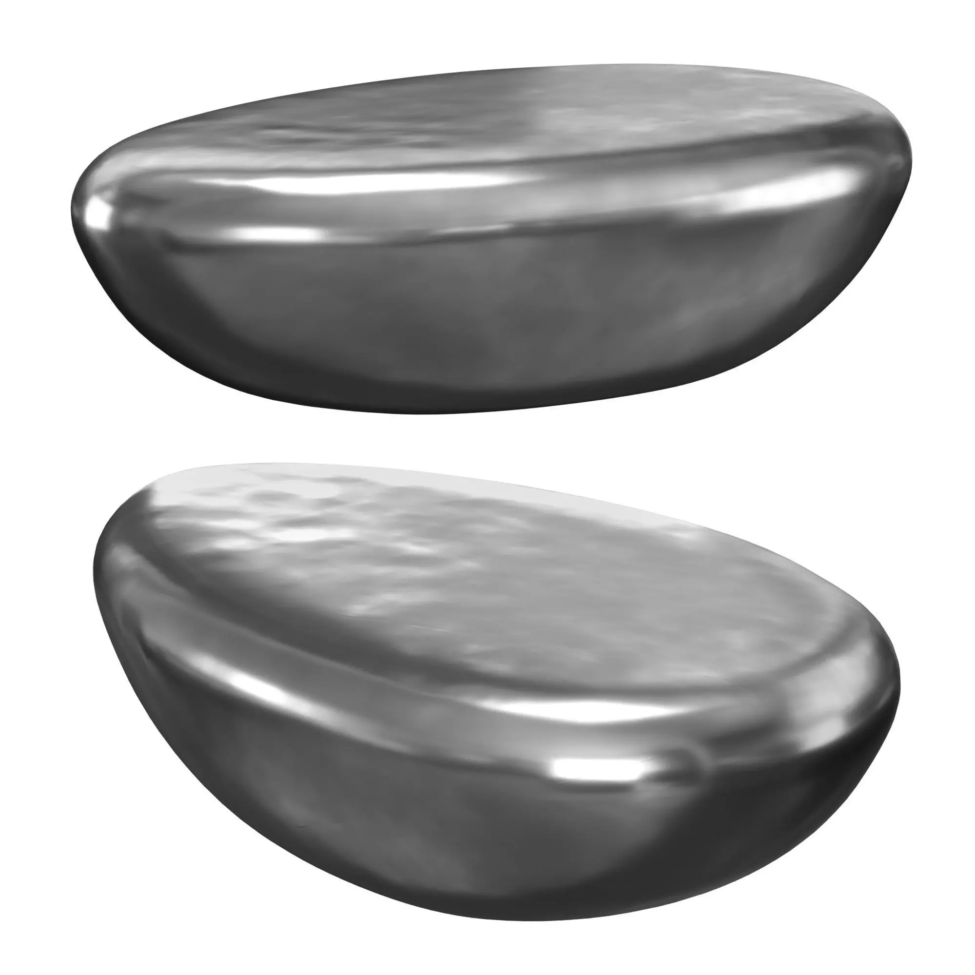 River Stone Coffee Table 3D model