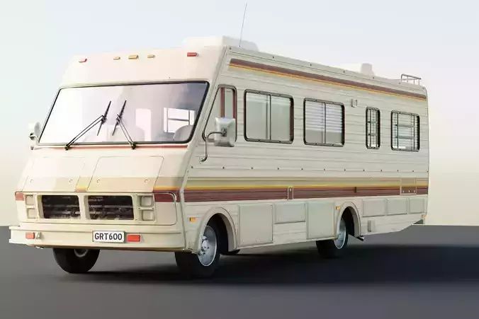 Tiny school rv bus