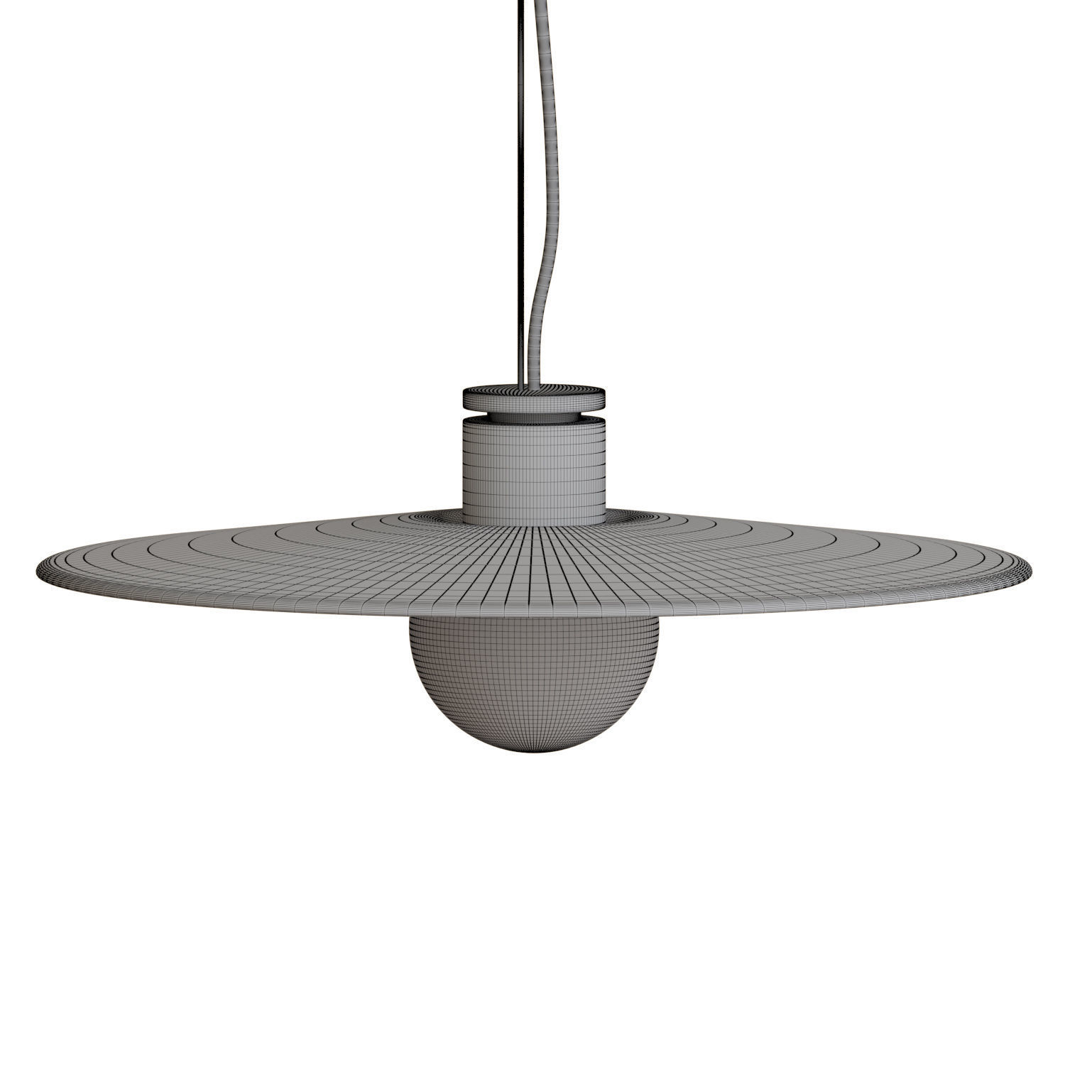 W202 Halo Pendant Light S3 3D model_4