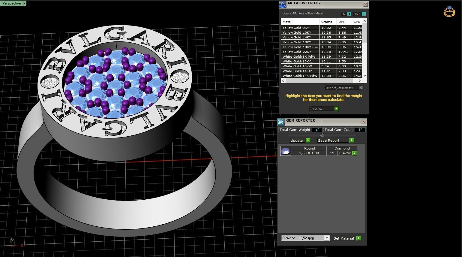 bvlgari ring 3D print model_24