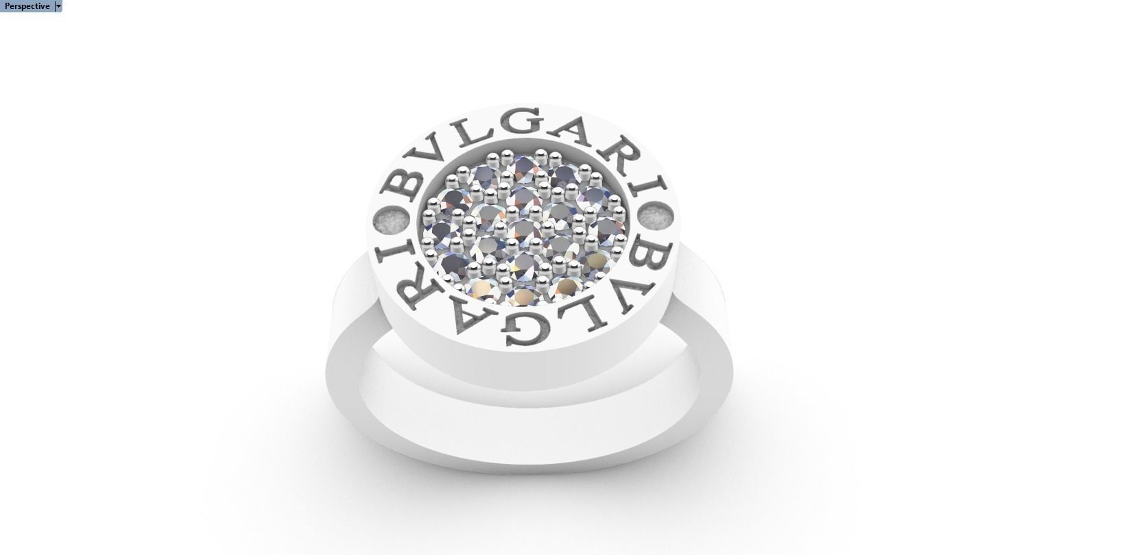 bvlgari ring 3D print model_20
