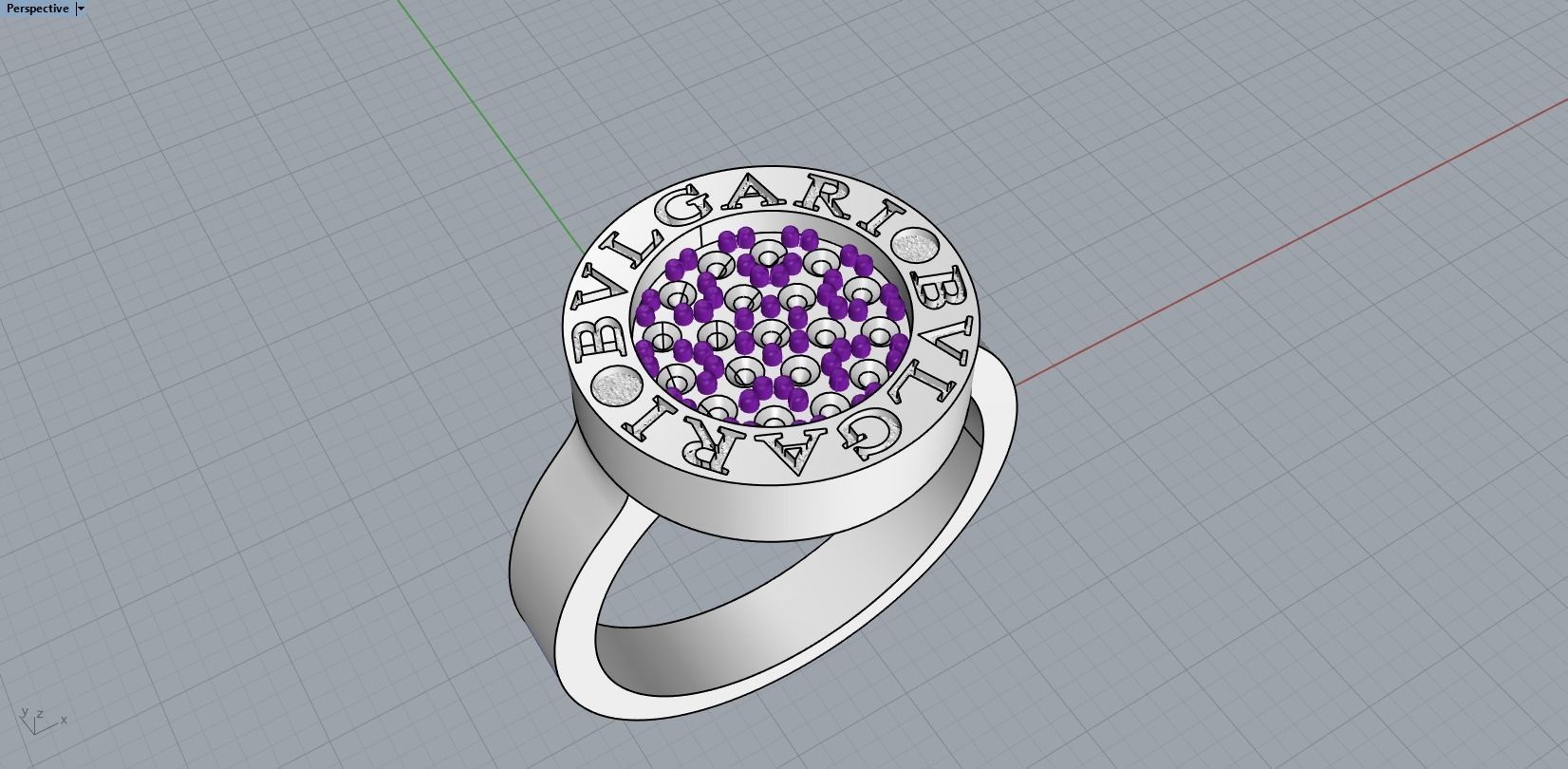 bvlgari ring 3D print model_14