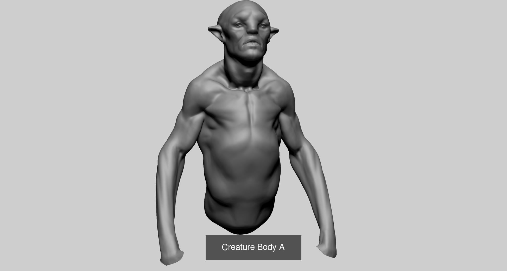 Various Male Female and Creature Models A 3D Model Collection_2