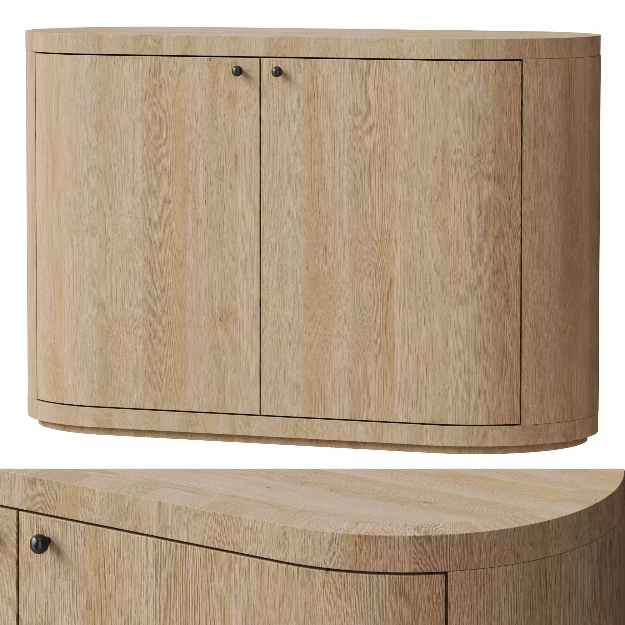 Baker Camber Chest 3D model