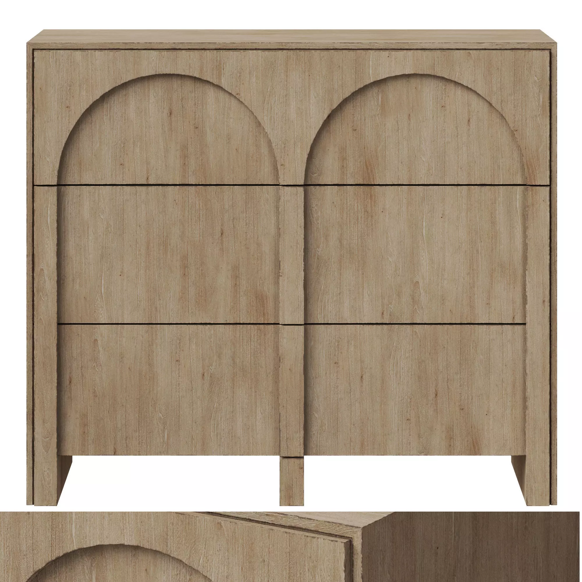 Baker Roman Chest 3D model