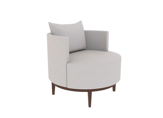 Armchair Atena model 4 3D model
