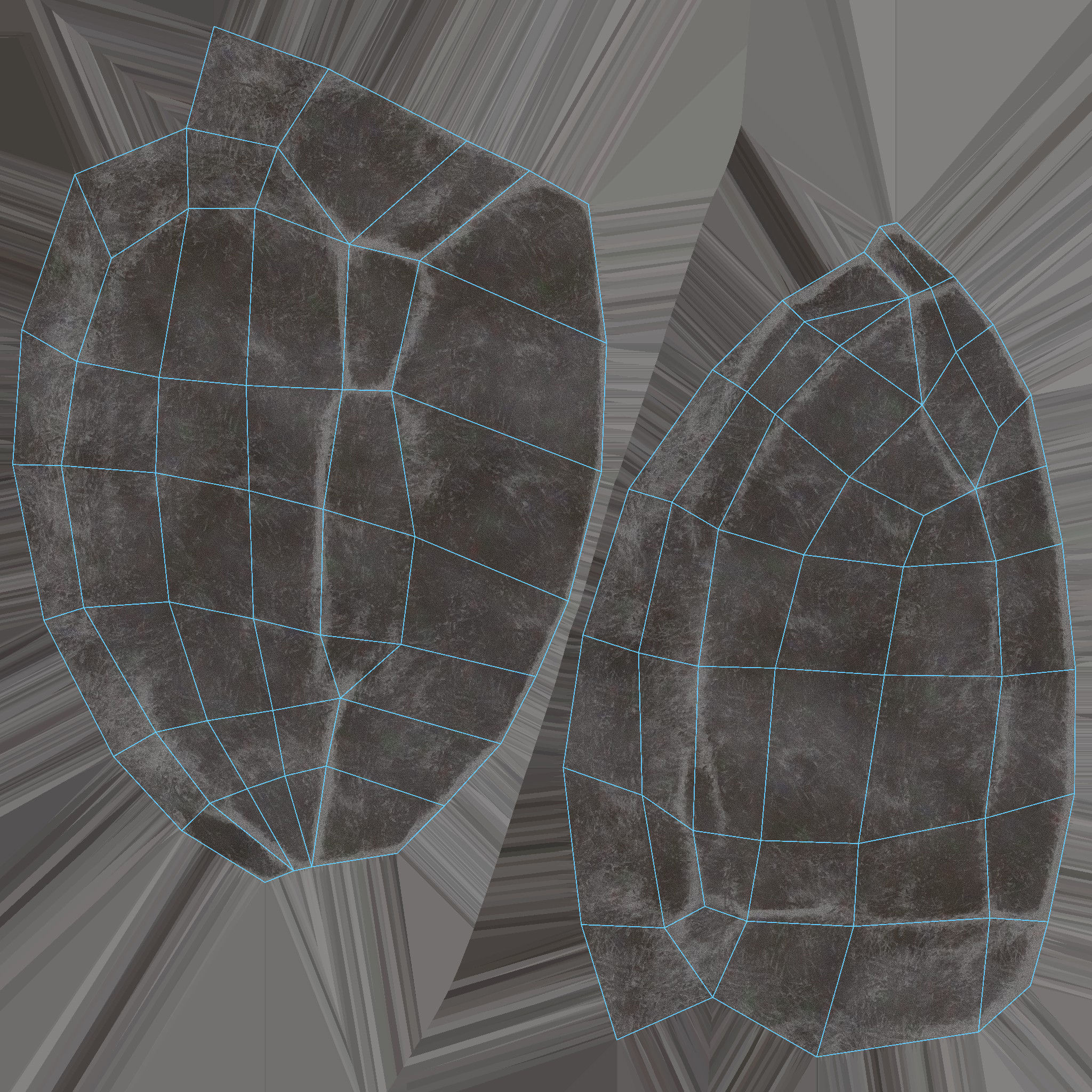 Prehistoric Tools Weapons pack Low-poly 3D model_51