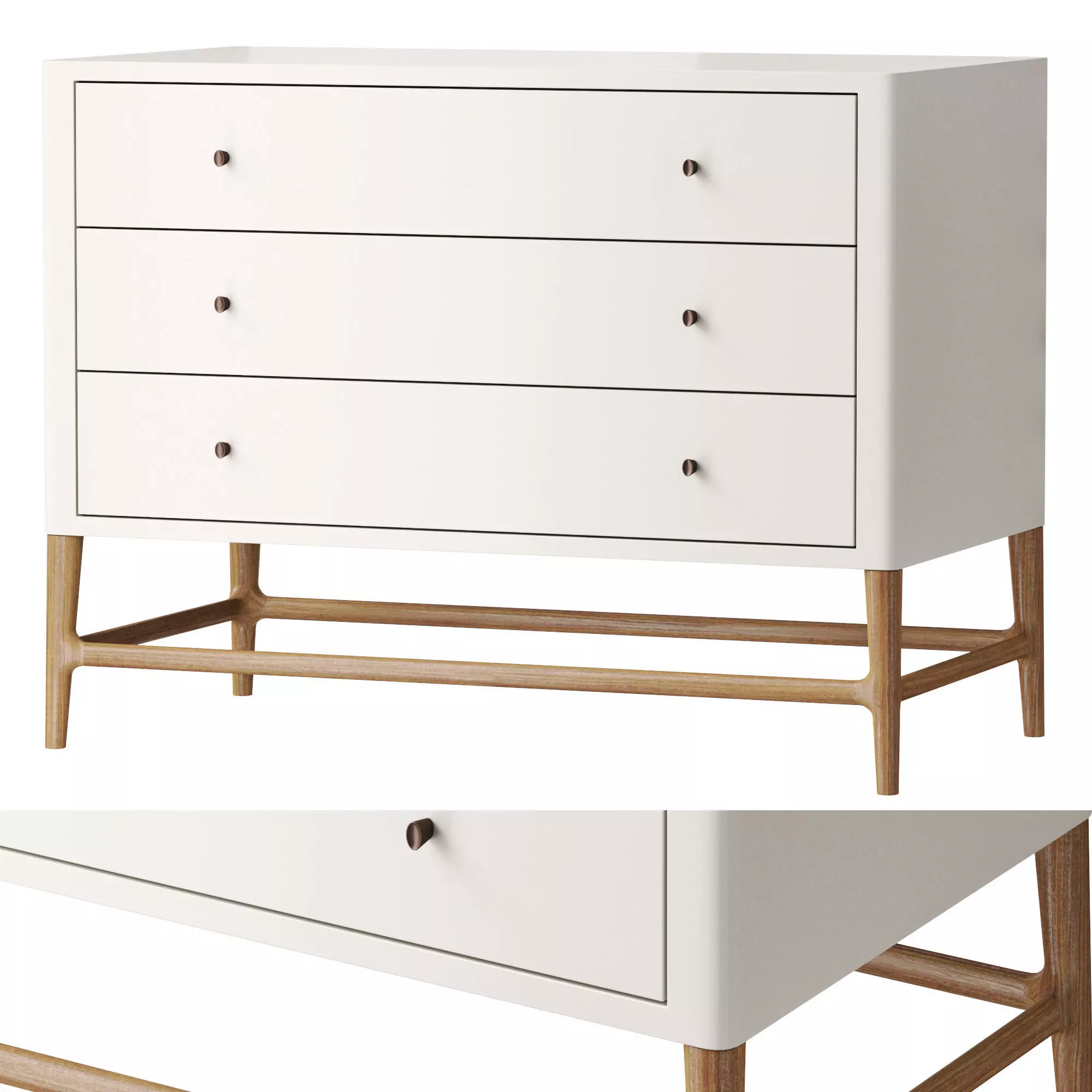 Baker Radius Nightstand 3D model_0