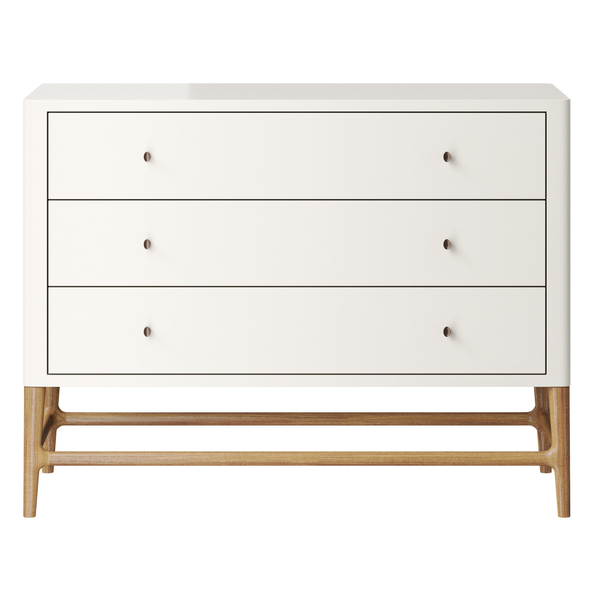 Baker Radius Nightstand 3D model_1