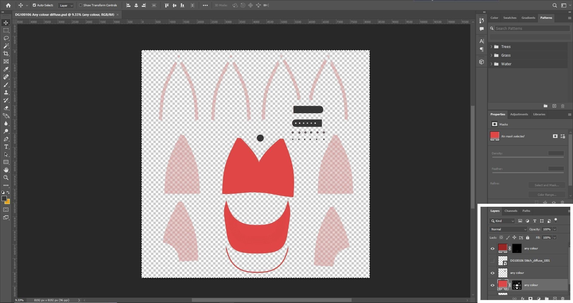 Trucker cap Design 3D model_12