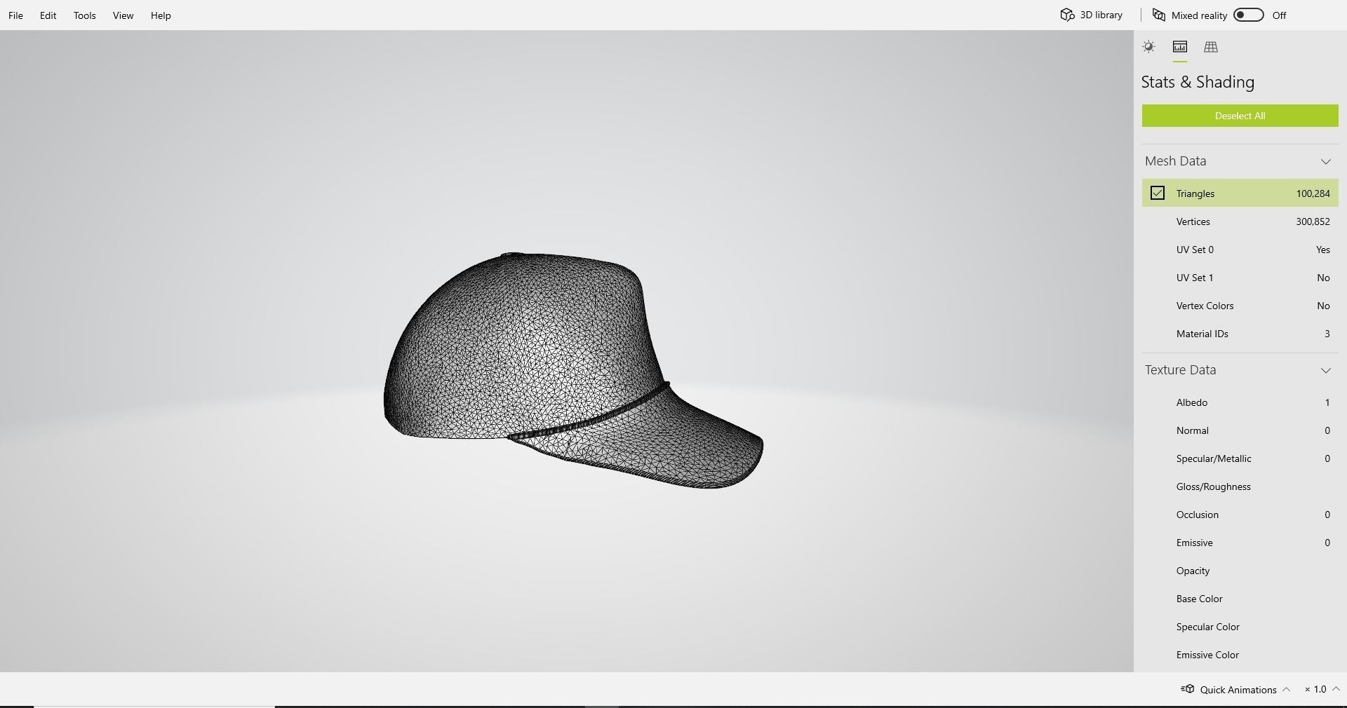 Trucker cap Design 3D model_20