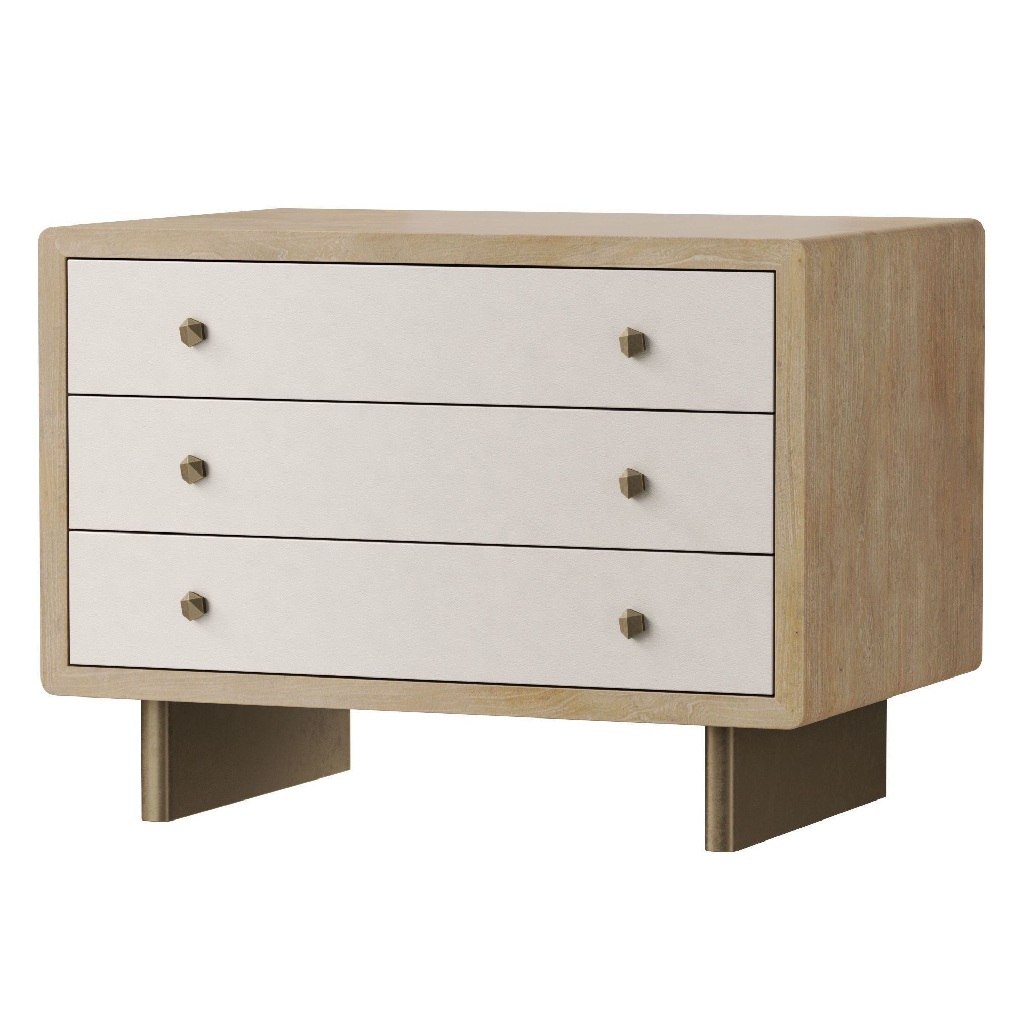 Baker Radius Nightstand 3D model_2