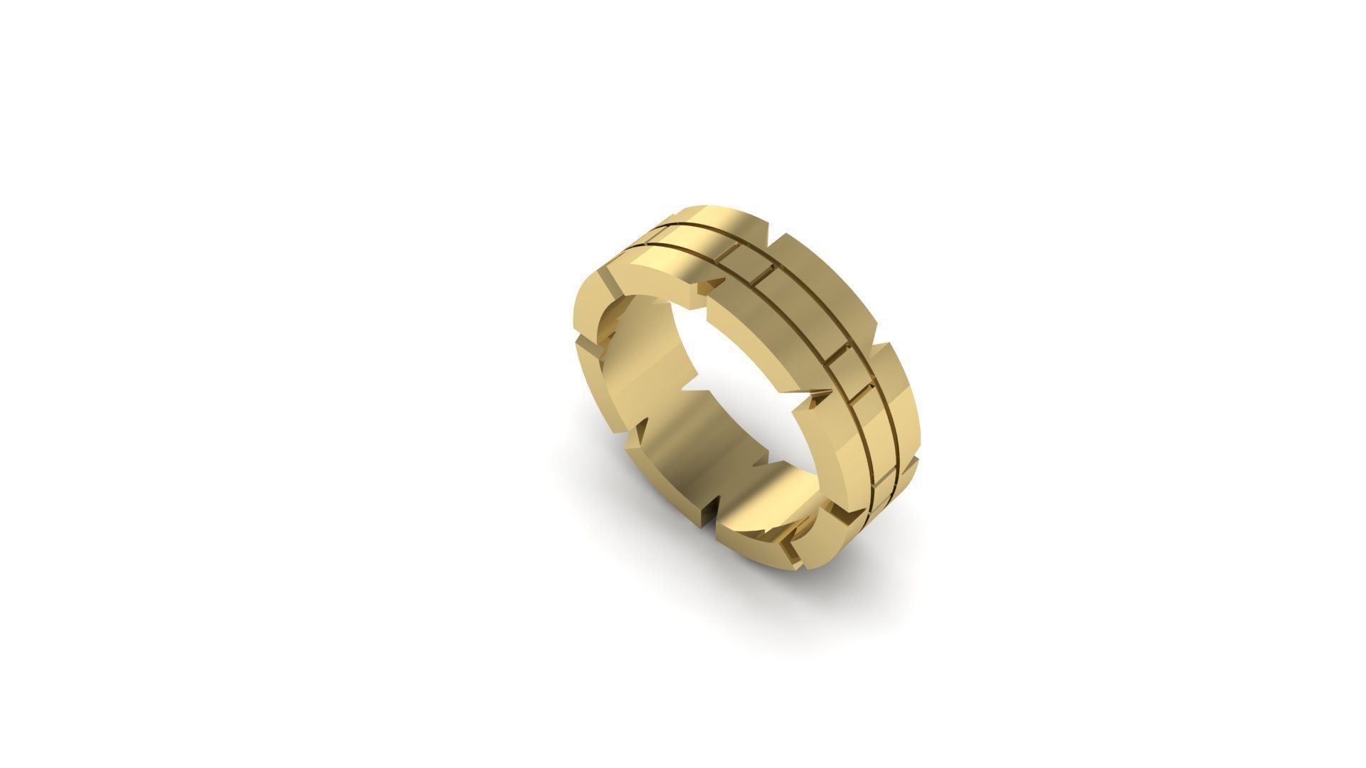 Bridal Ring 3D print model_1