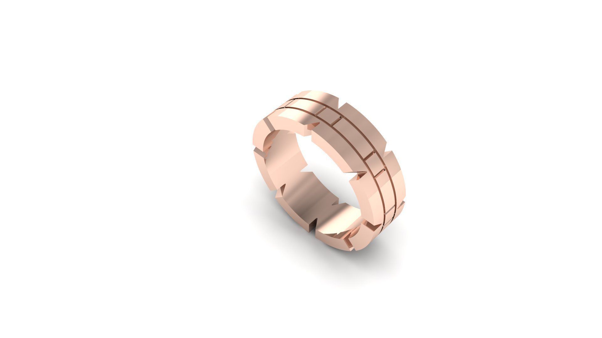 Bridal Ring 3D print model_2