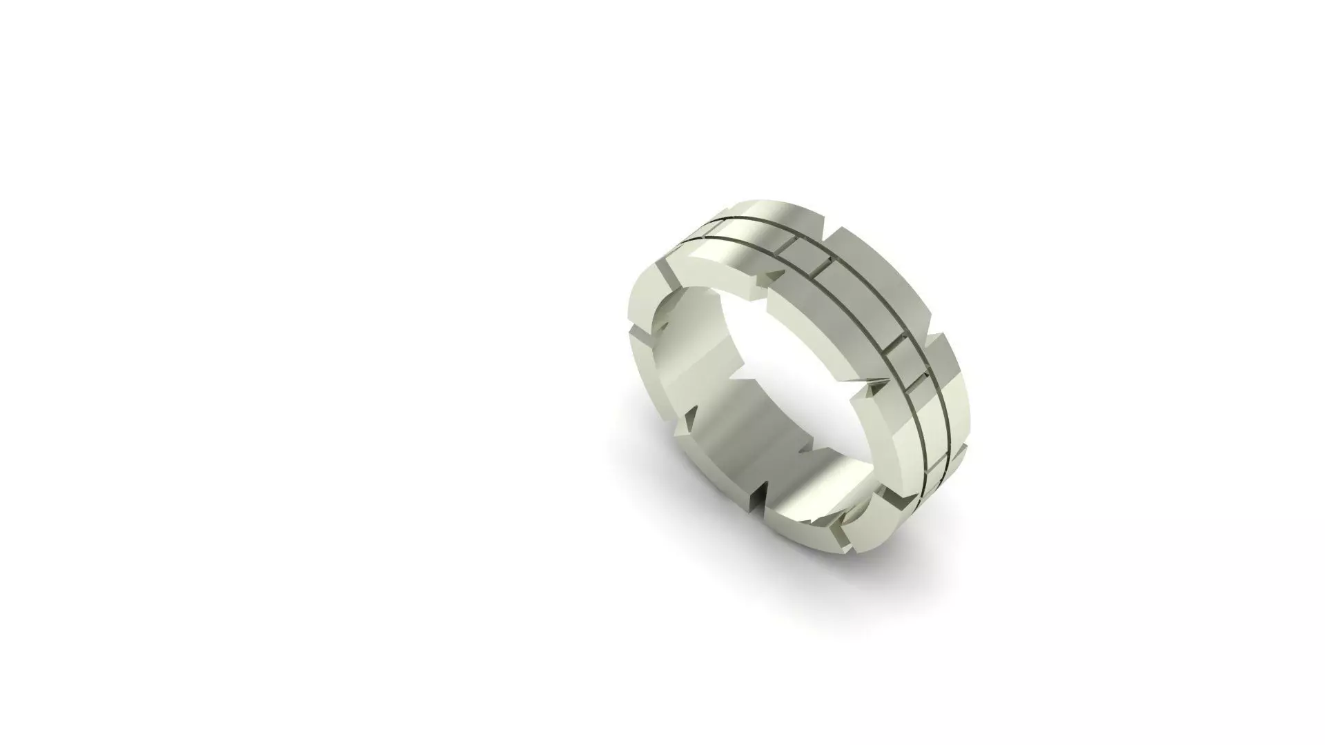 Bridal Ring 3D print model_0