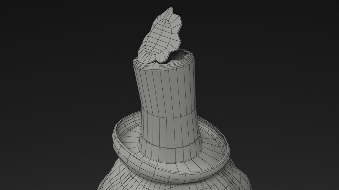 Christmas Snow Globe Low-poly 3D model_20