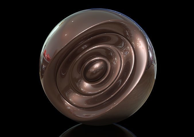 zennon a chocolate earring 3D print model