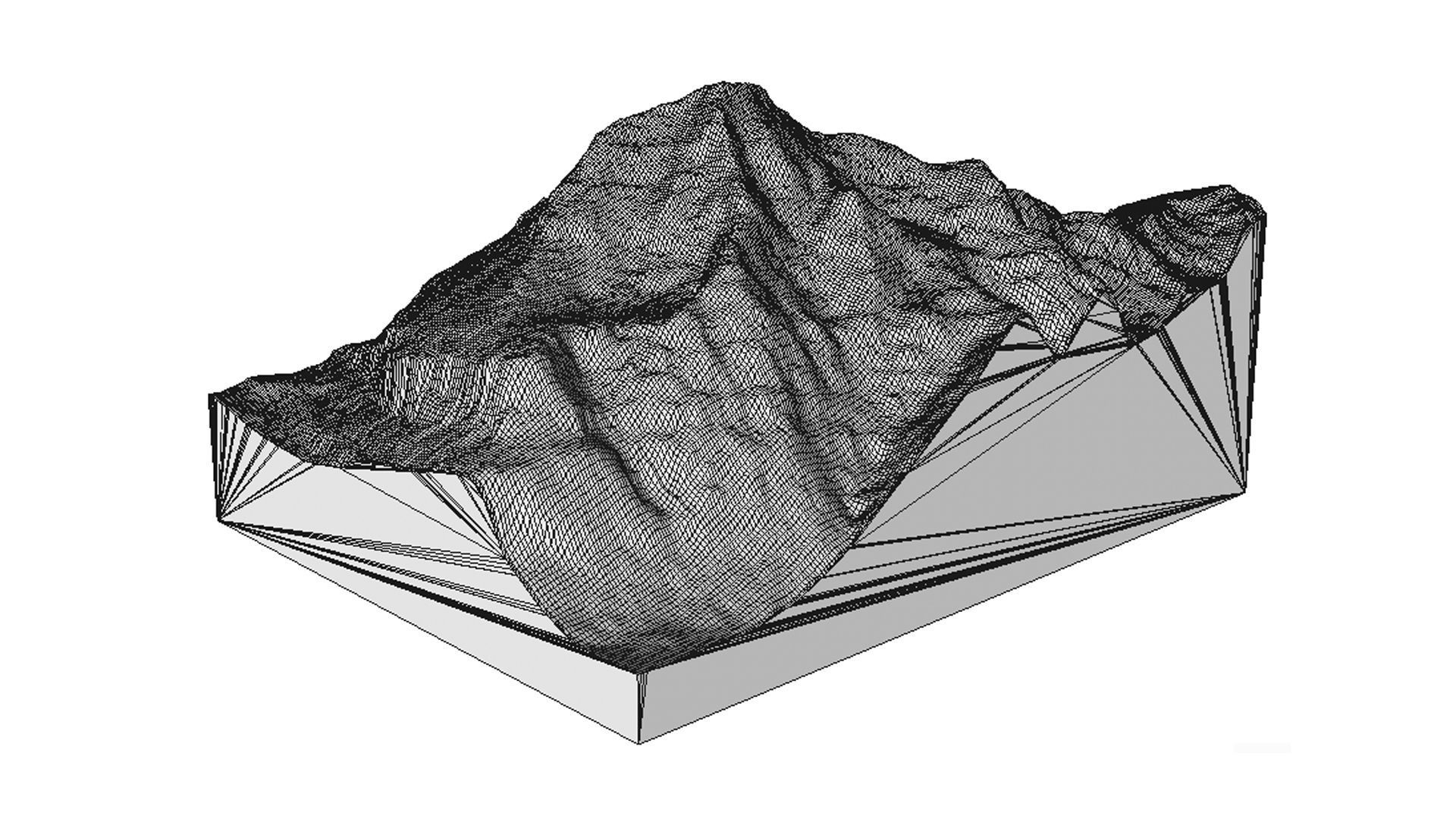 Mount Robson 3D model_5