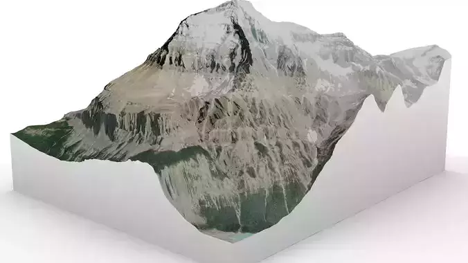 Mount Robson  3D model