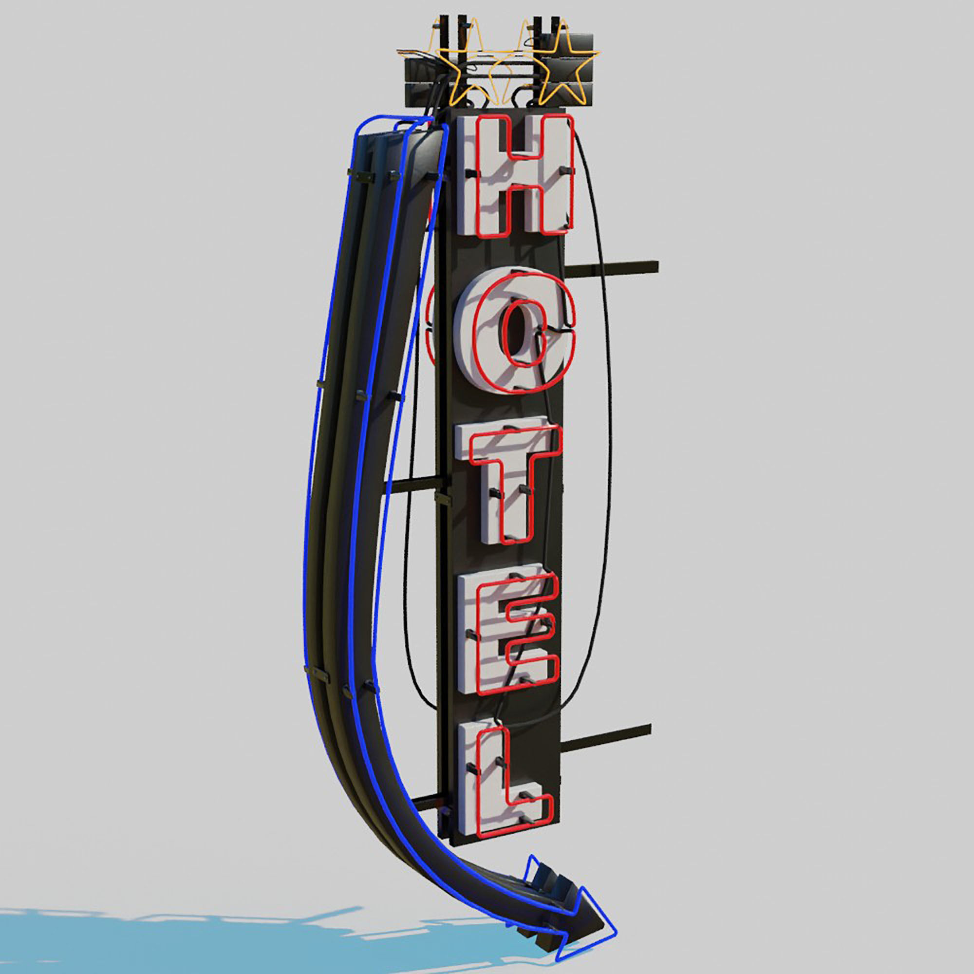 Neon Signs 3D model_32