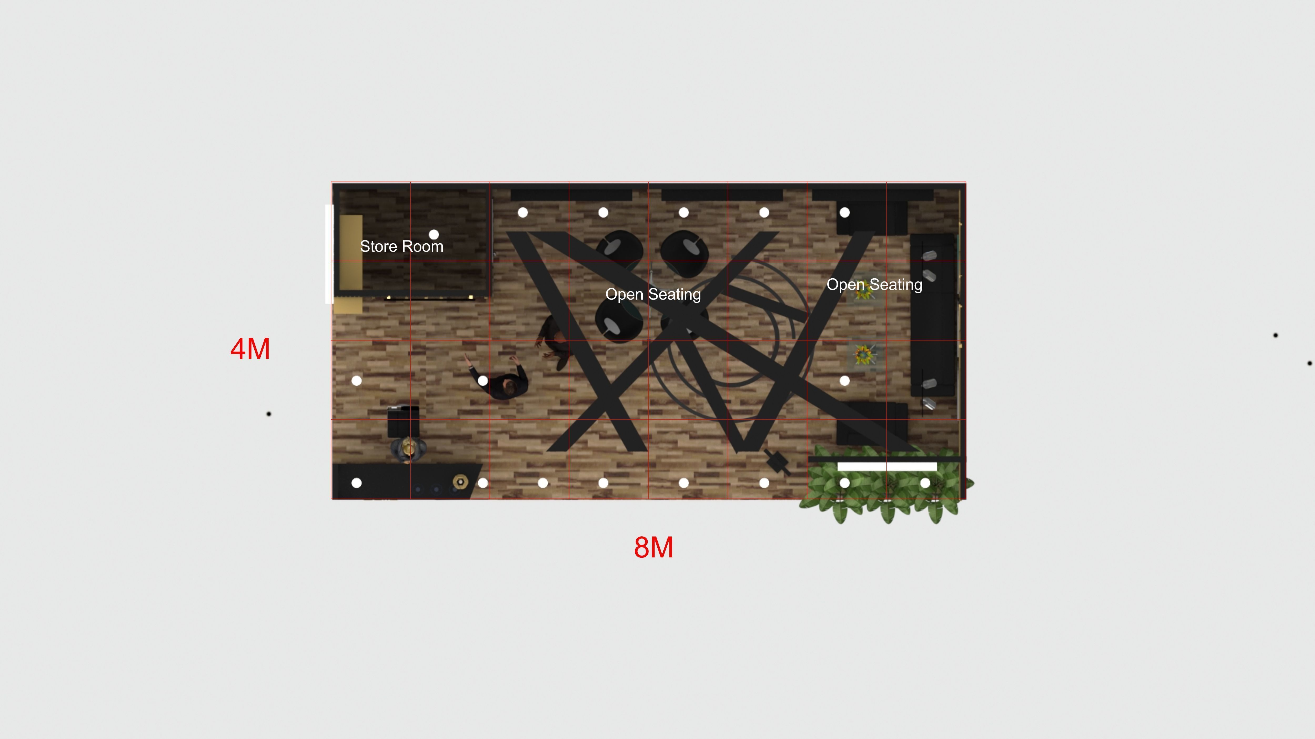 8 x 4 Exhibition stand Design  3D model_8