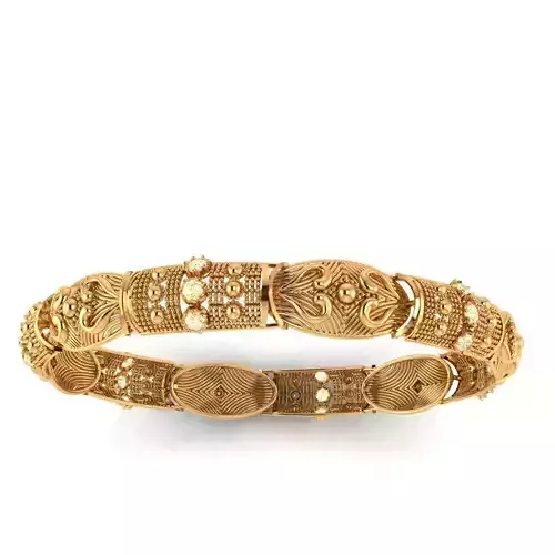 Bangle antique gold bracelet