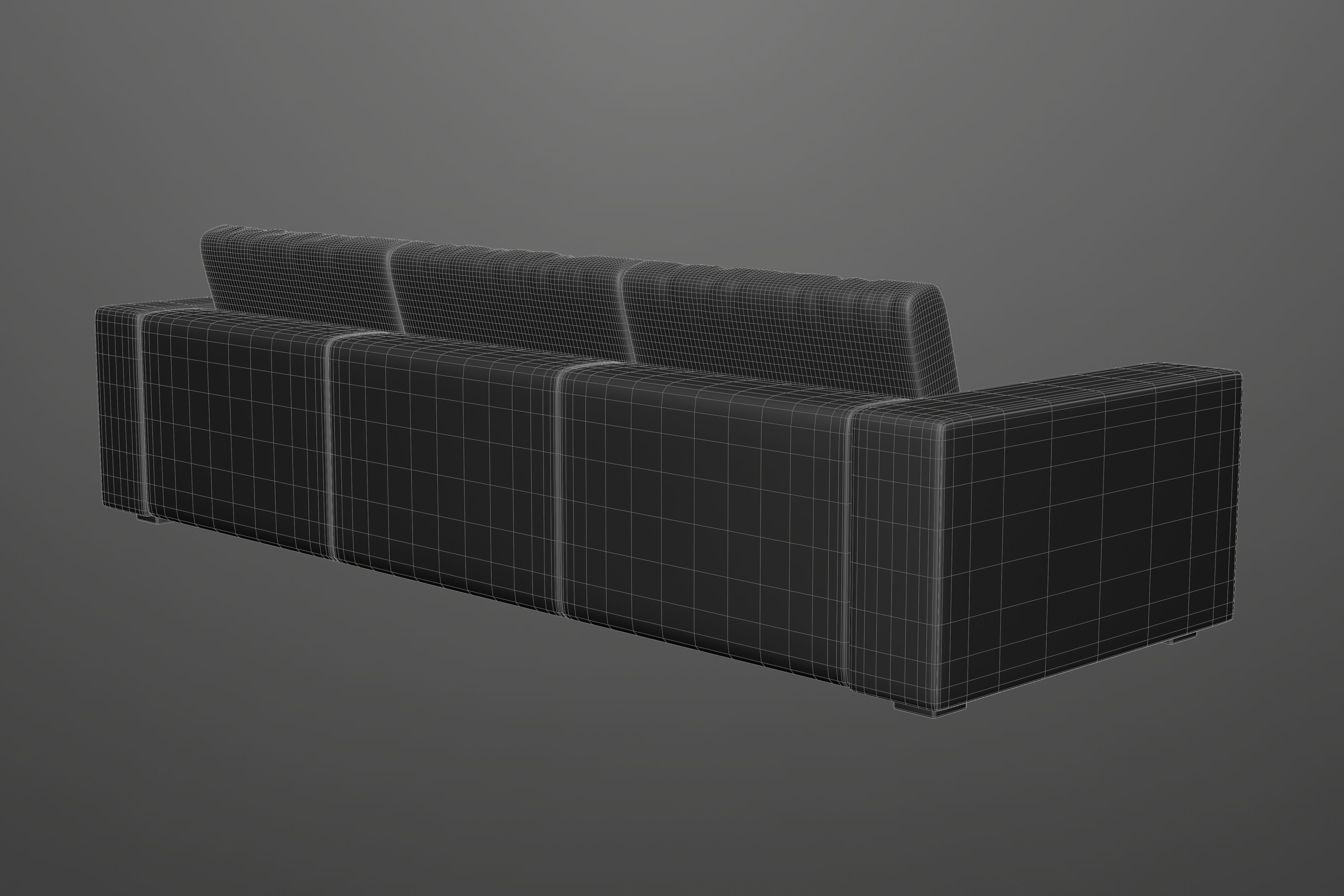 Modern Sofa 3D model_5