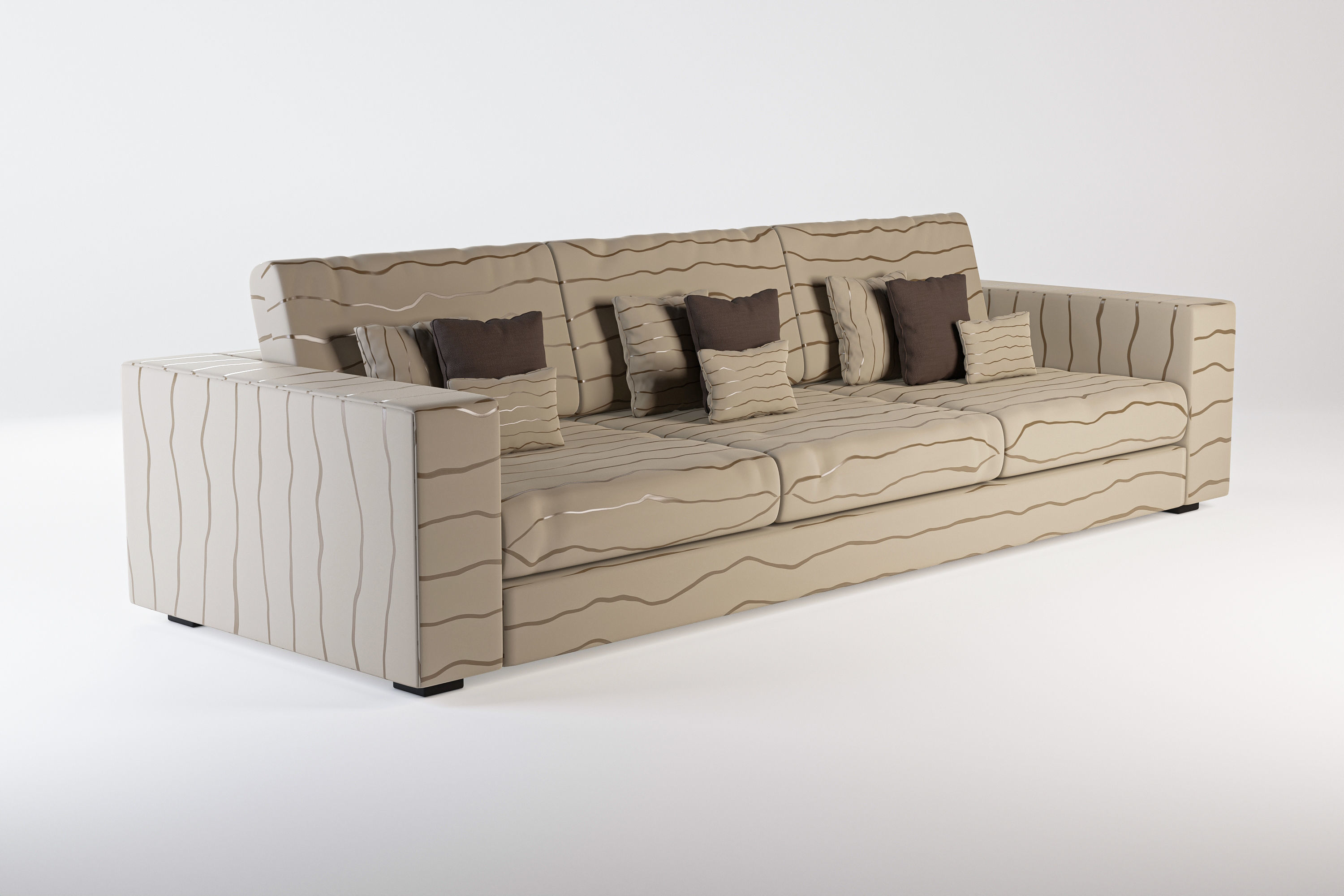 Modern Sofa 3D model_1
