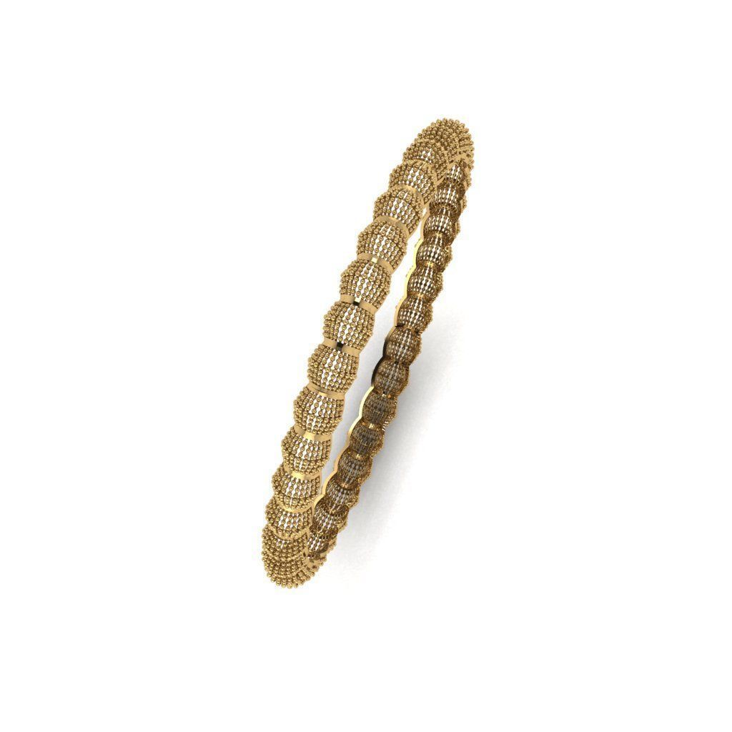Common bangle for women  3D print model_1