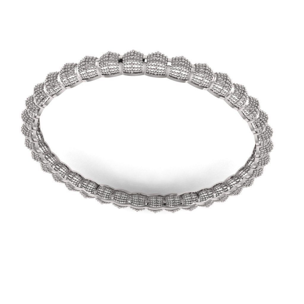 Common bangle for women  3D print model_2