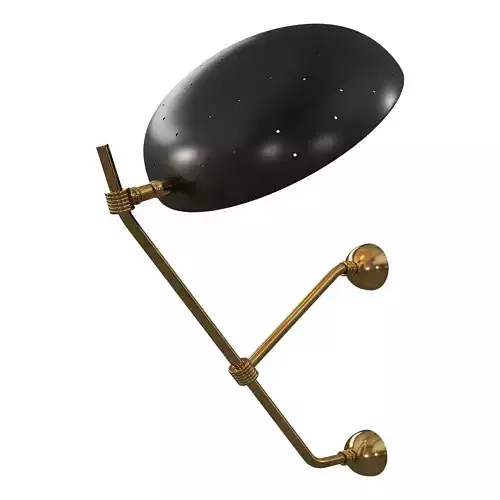Mid-Century Wall Light 3D model