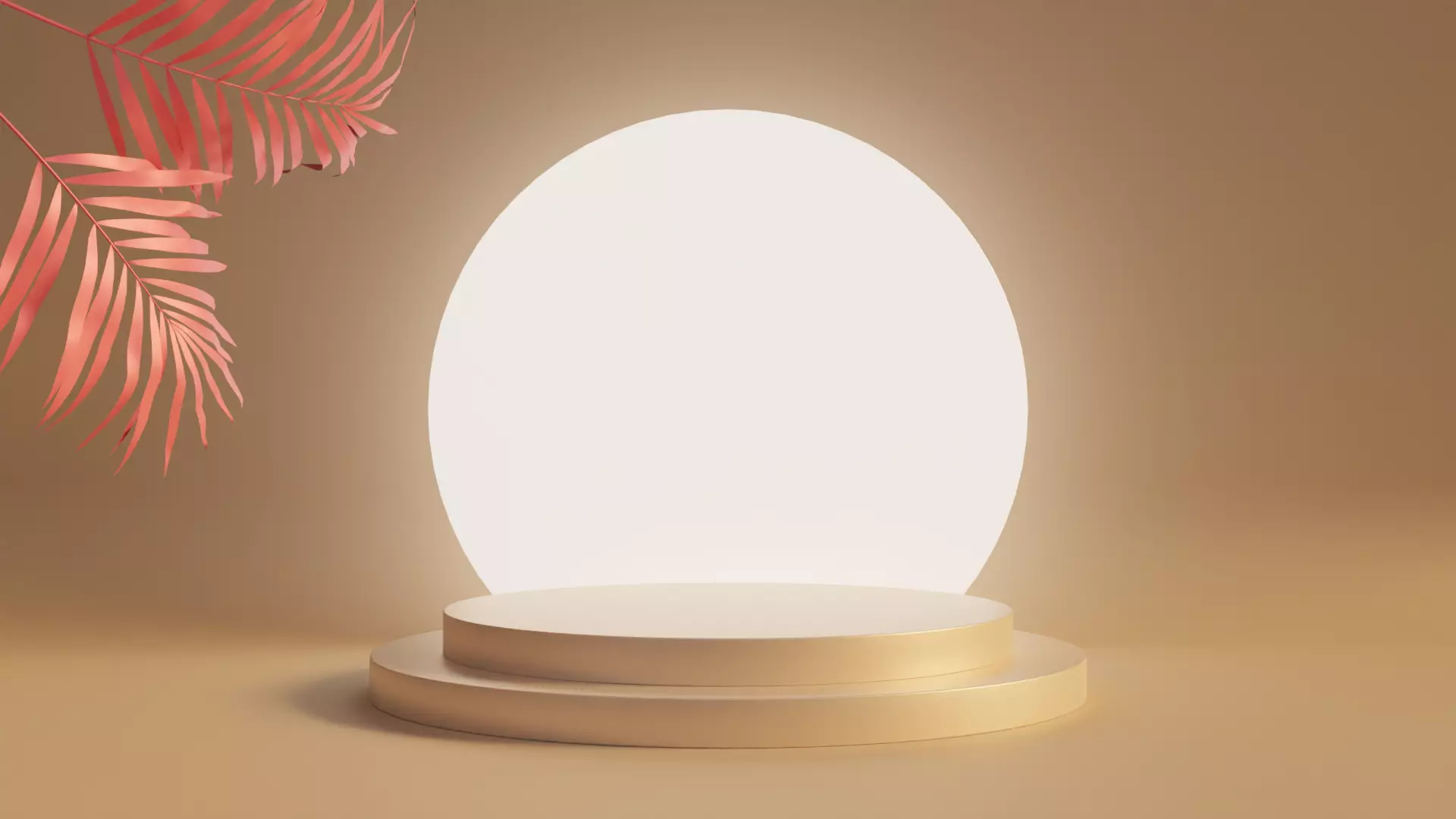 Display Podium Low-poly 3D model_0