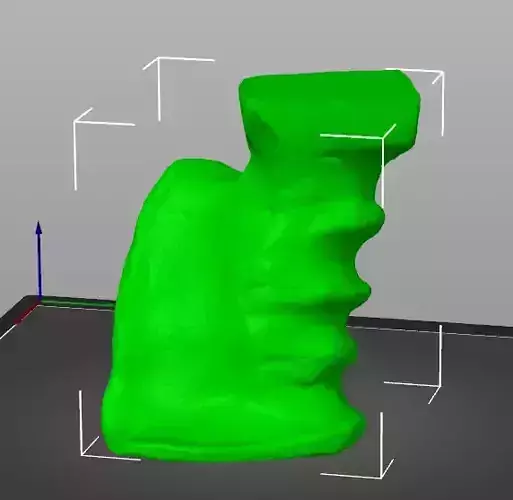 Precision grip 3D model