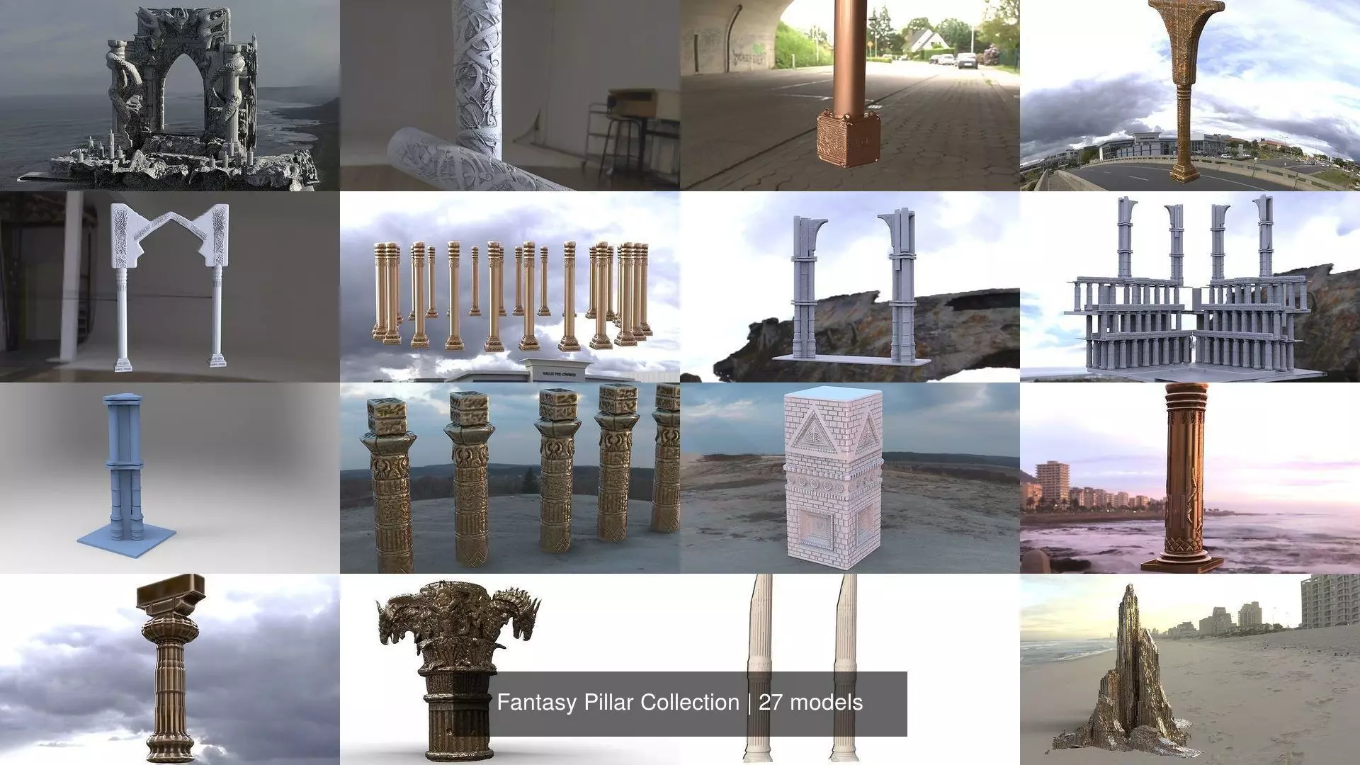 Fantasy Pillar Collection _0