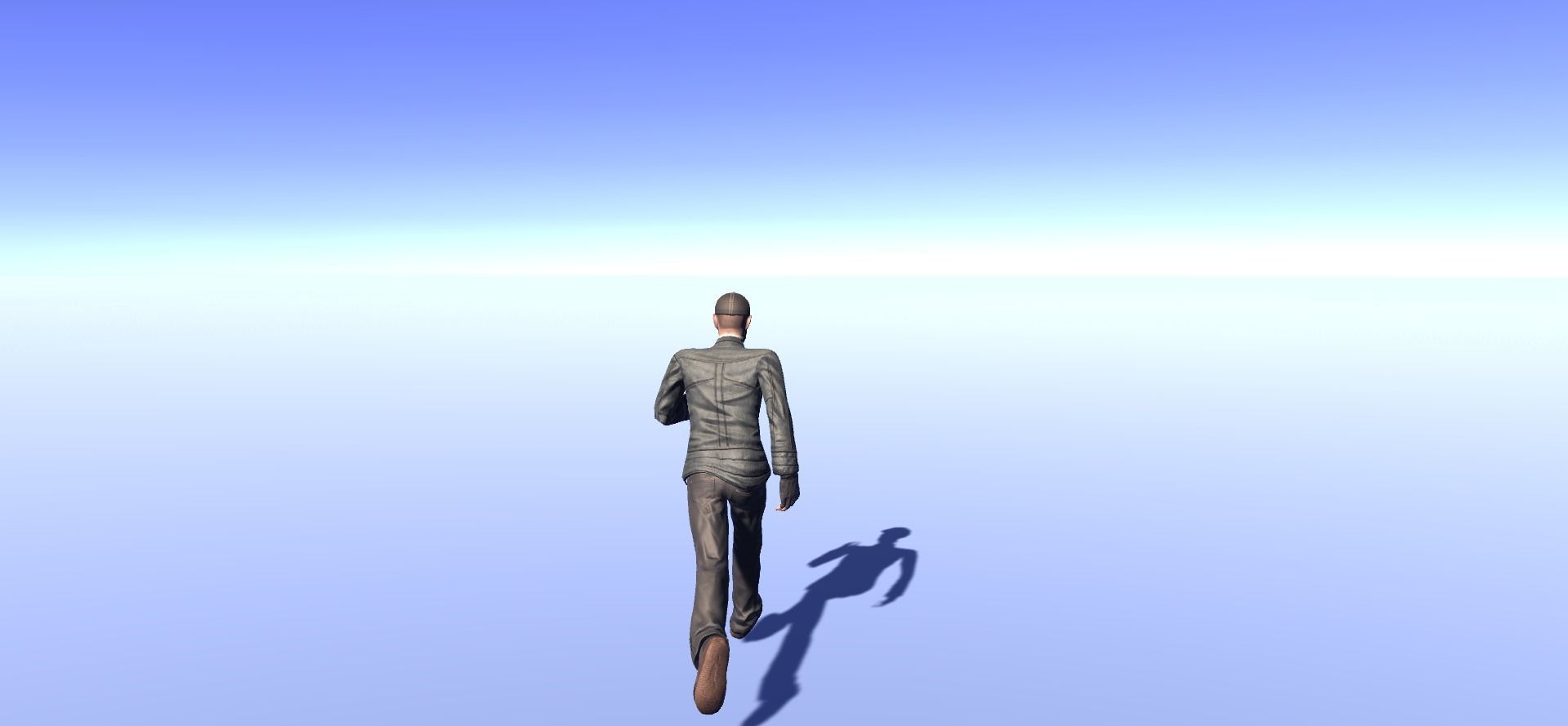 Andy - animated rigged Survivor Man Low-poly 3D model_15