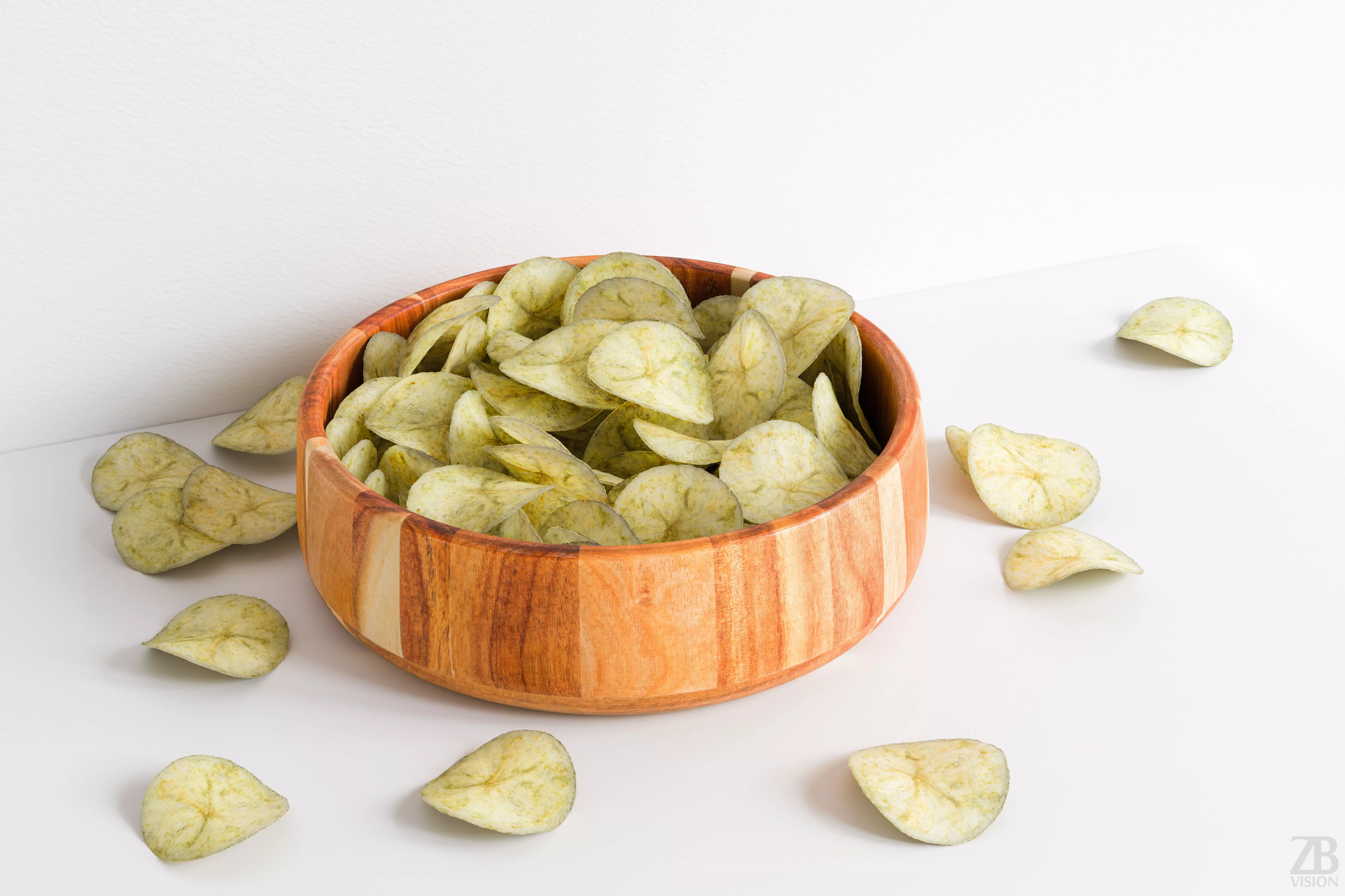 Potato Chips 3D model_0