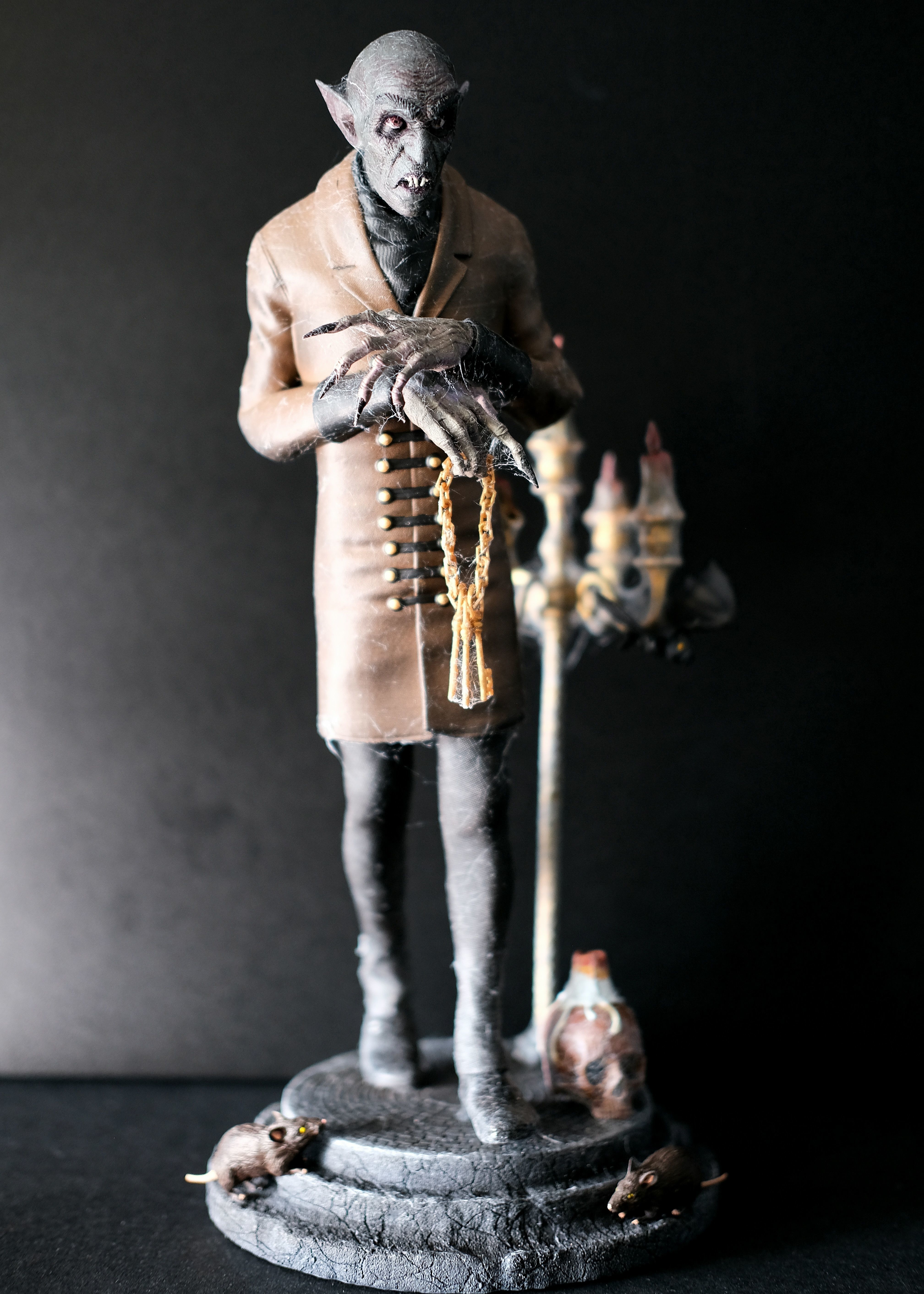 Nosferatu custom statue 3D print model_9