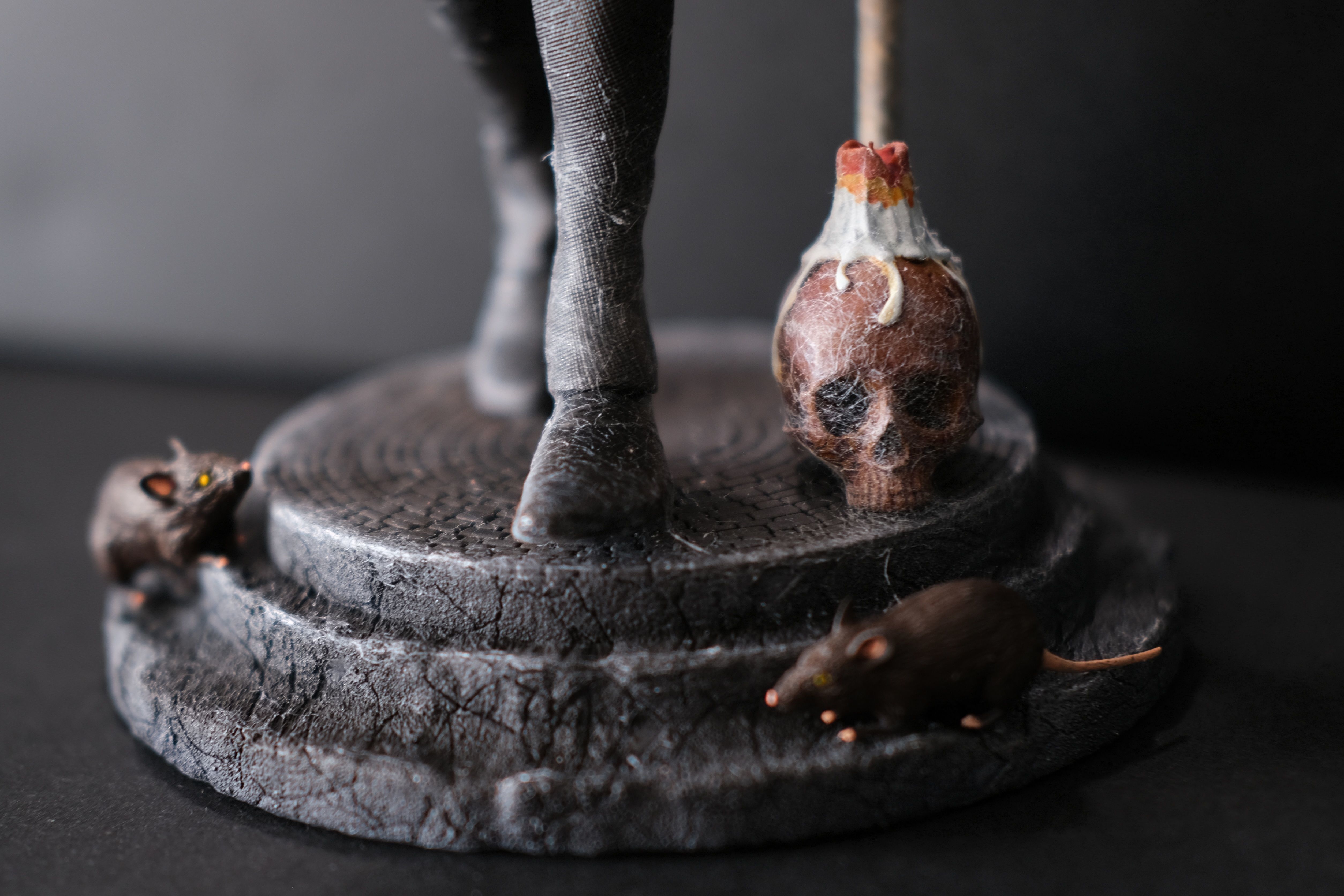 Nosferatu custom statue 3D print model_13