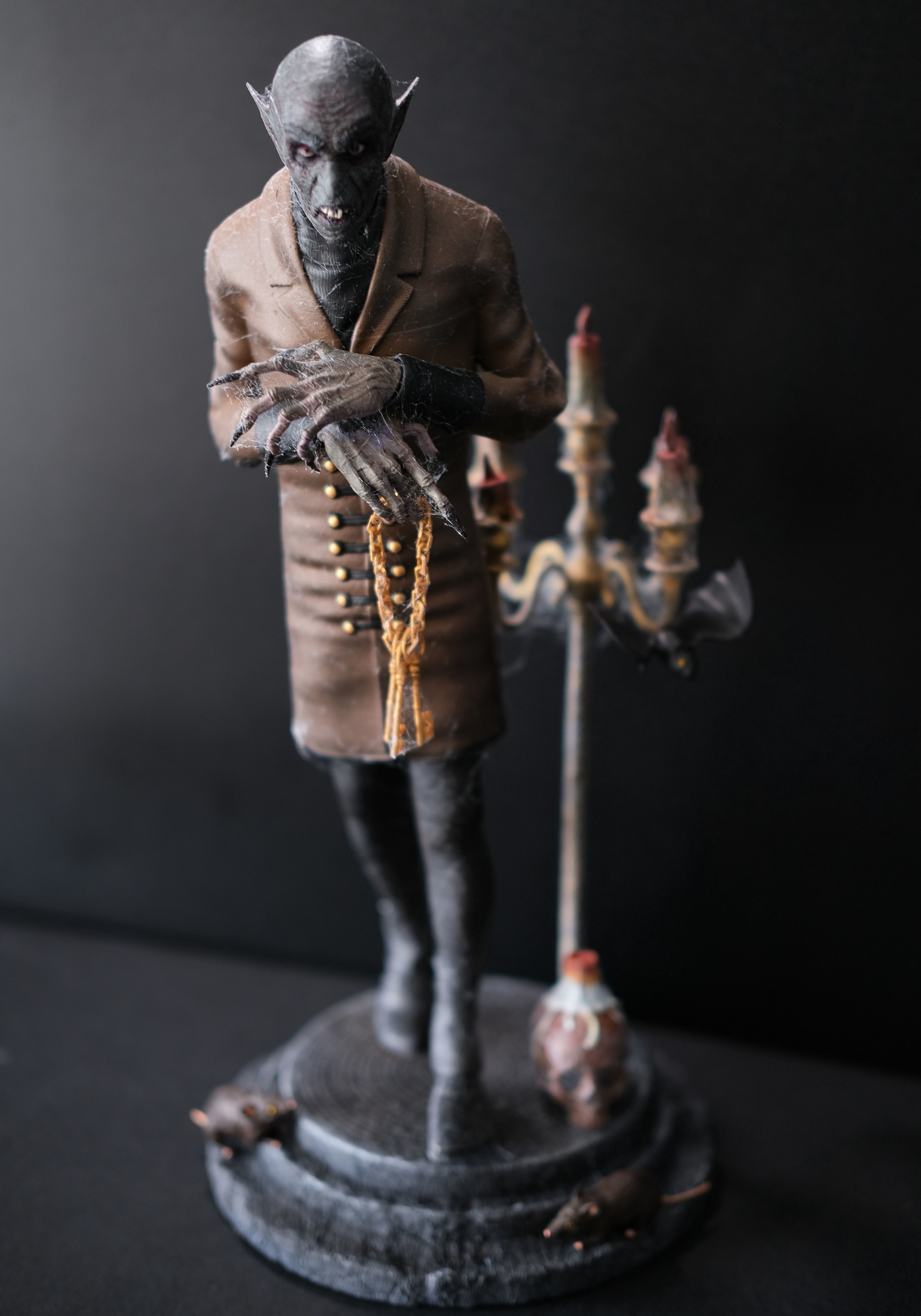 Nosferatu custom statue 3D print model_10