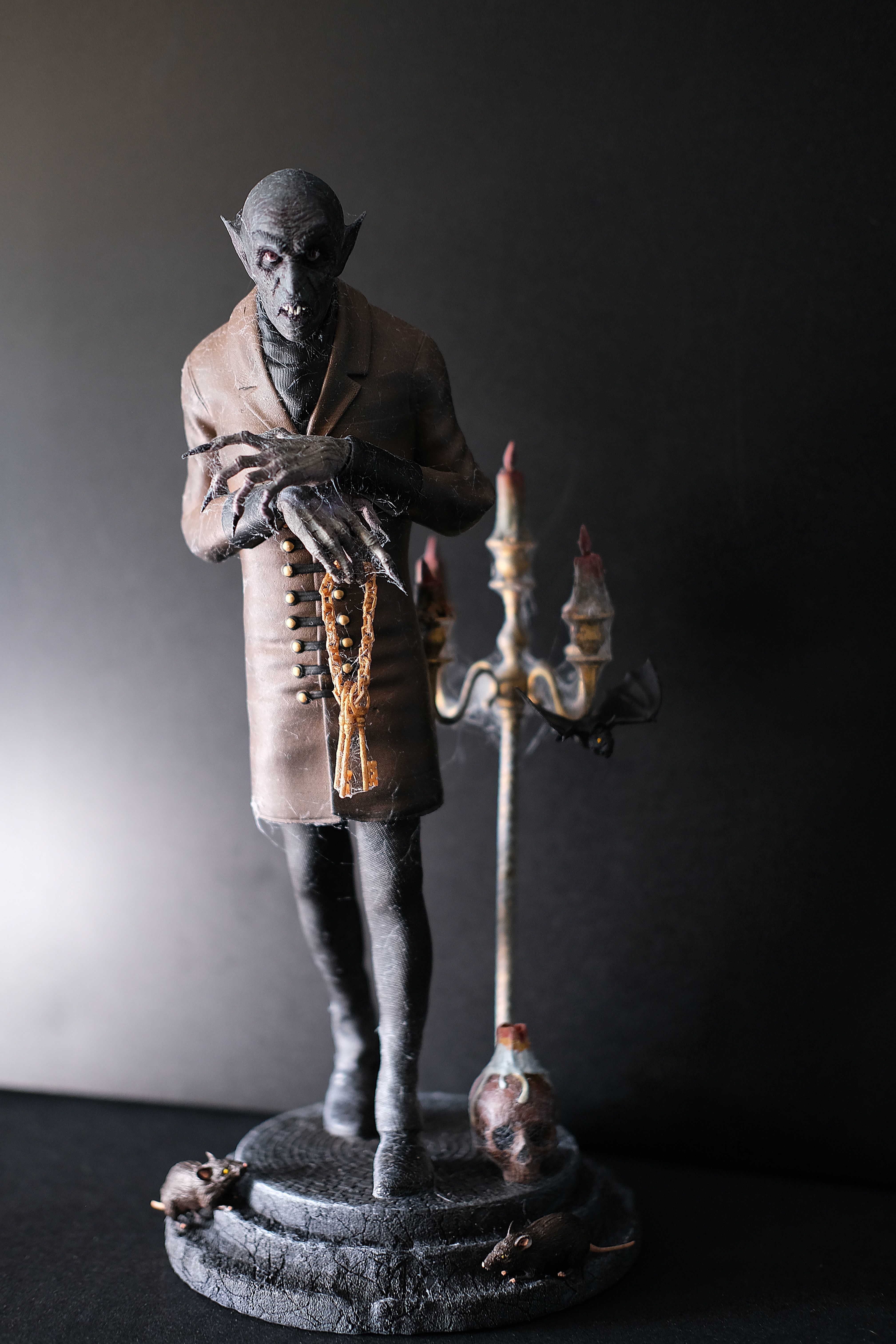 Nosferatu custom statue 3D print model_11