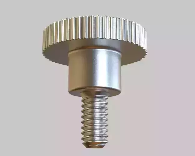 M5 x 10mm Knurled High Thumb Screws